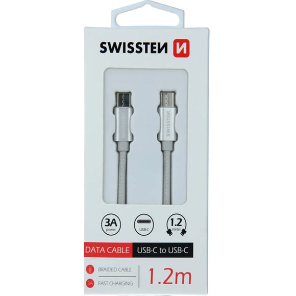 Swissteen - Textile Cable USB-C