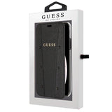 GUESS - Capa para iPhone Xs Max Tipo Livro Preto freeshipping - TechPlace