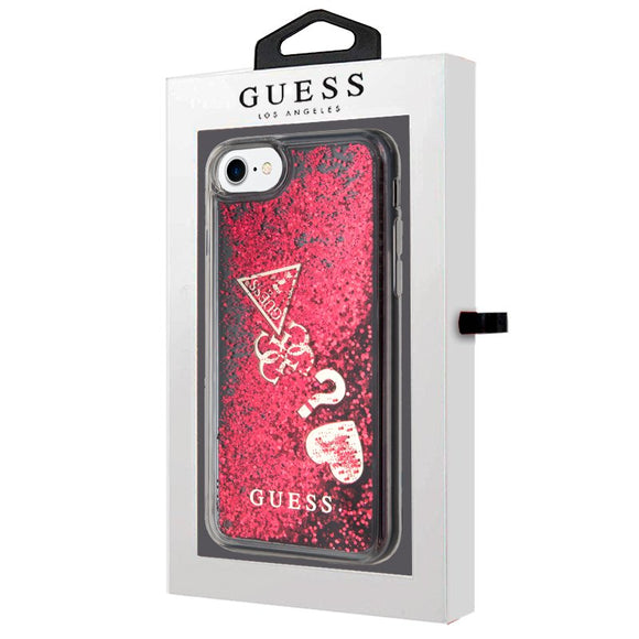 GUESS - Capa para iPhone 7 / 8 / SE2020 Líquido Vermelho freeshipping - TechPlace